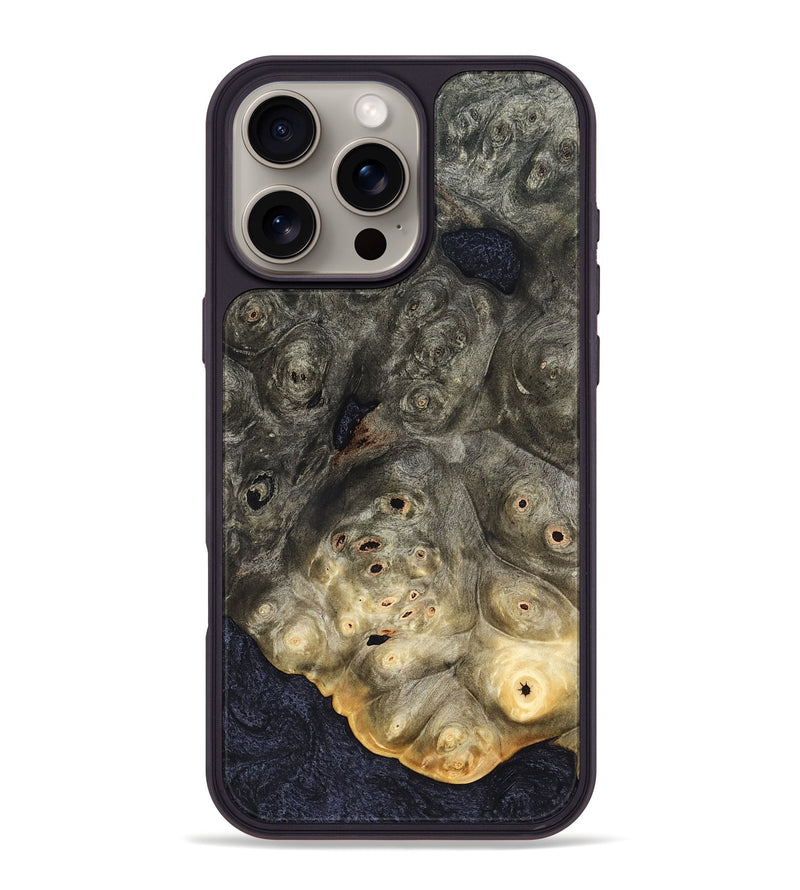 iPhone 16 Pro Max Wood Phone Case - Donnie (Wood Burl, 824931)