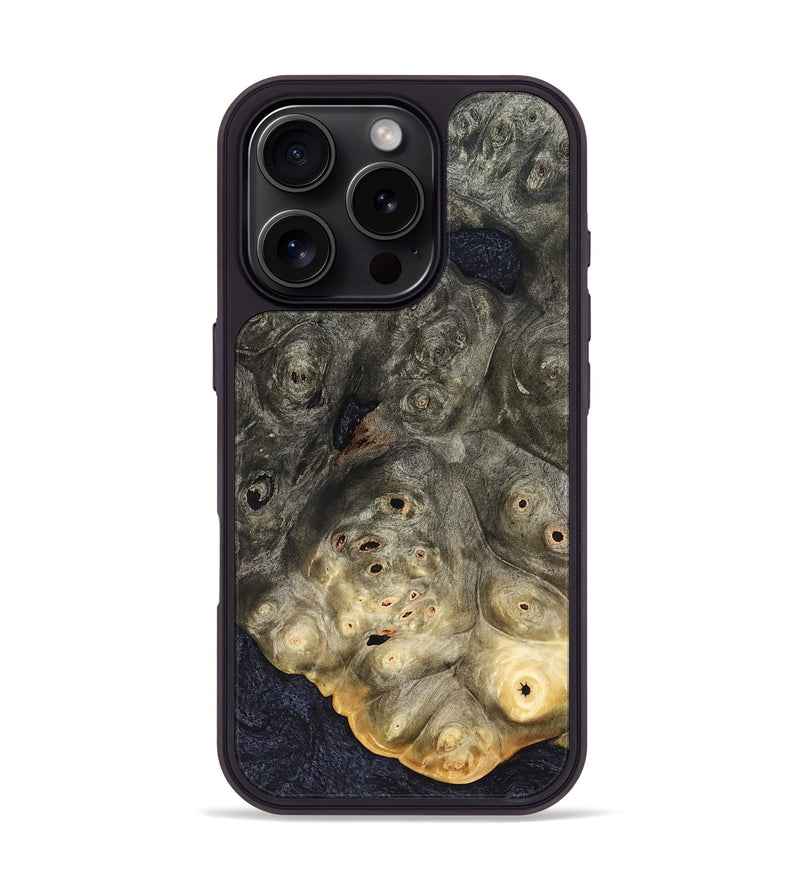 iPhone 16 Pro Wood Phone Case - Donnie (Wood Burl, 824931)