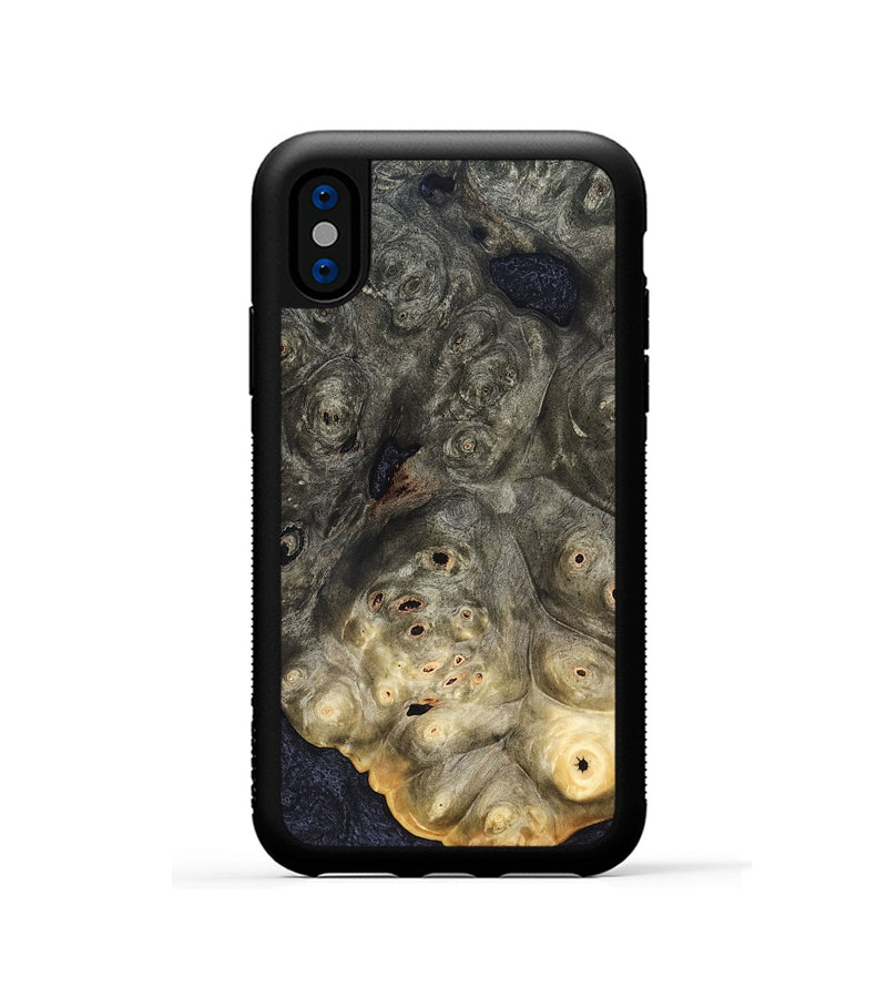 iPhone Xs Wood Phone Case - Donnie (Wood Burl, 824931)