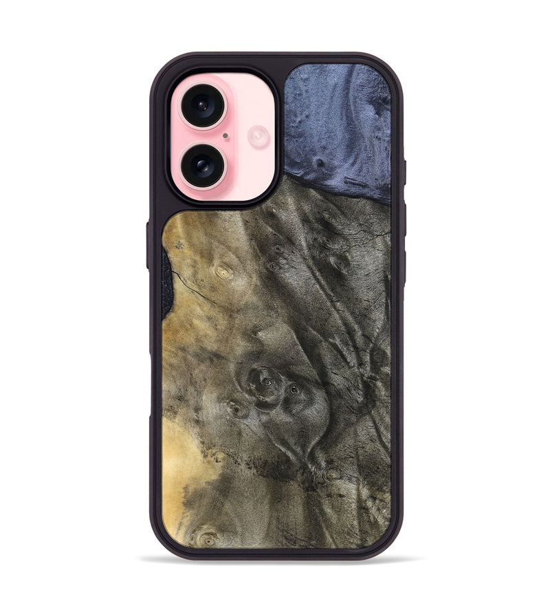 iPhone 16 Wood Phone Case - Lelah (Wood Burl, 824933)