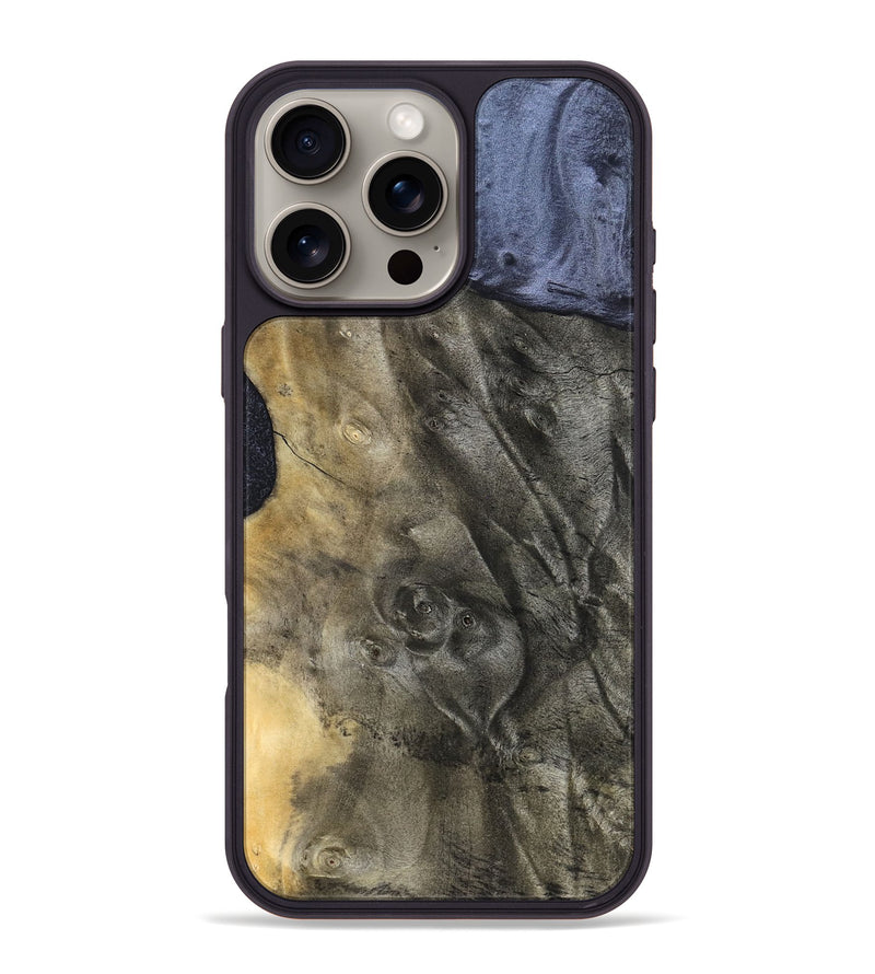 iPhone 16 Pro Max Wood Phone Case - Lelah (Wood Burl, 824933)