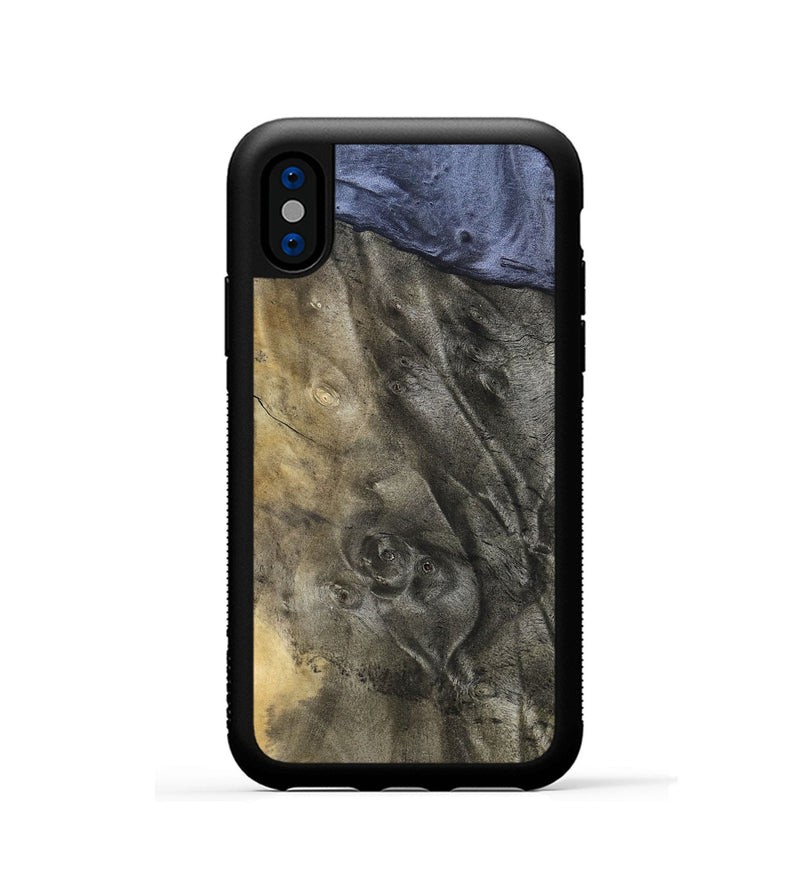 iPhone Xs Wood Phone Case - Lelah (Wood Burl, 824933)