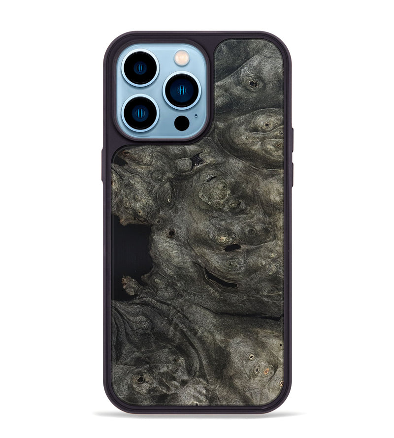 iPhone 14 Pro Max Wood Phone Case - Spencer (Wood Burl, 824935)