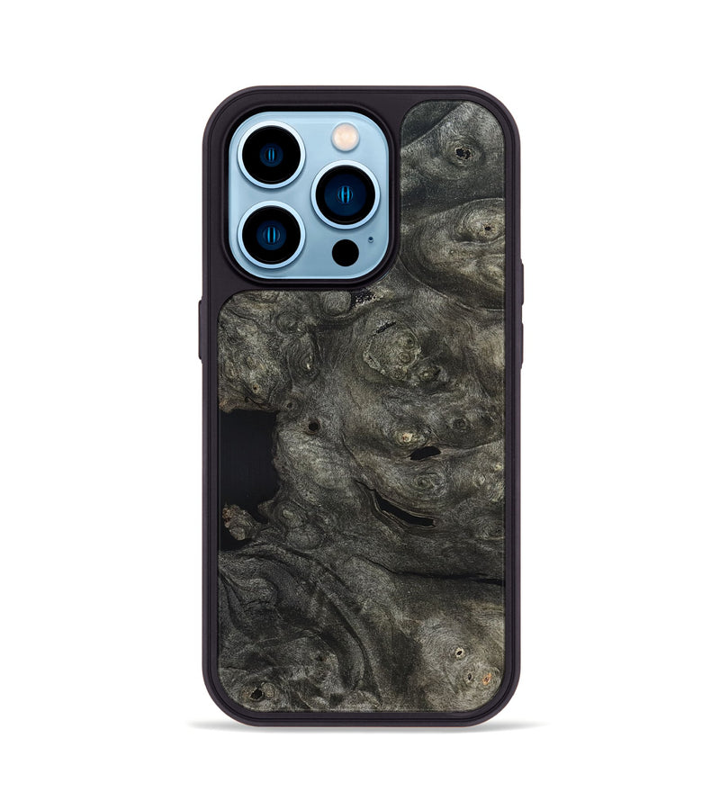 iPhone 14 Pro Wood Phone Case - Spencer (Wood Burl, 824935)