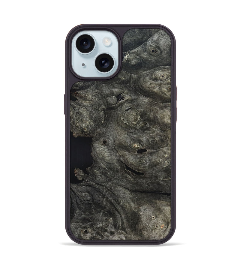 iPhone 15 Wood Phone Case - Spencer (Wood Burl, 824935)