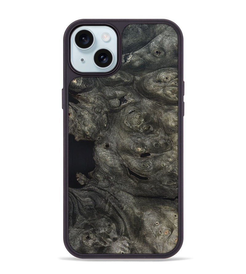 iPhone 15 Plus Wood Phone Case - Spencer (Wood Burl, 824935)