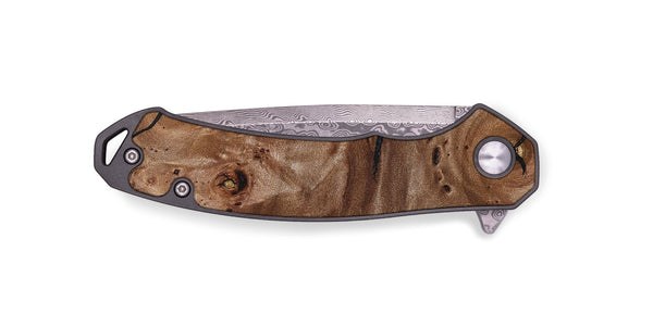 EDC Wood Pocket Knife - Quiana (Wood Burl, 824936)