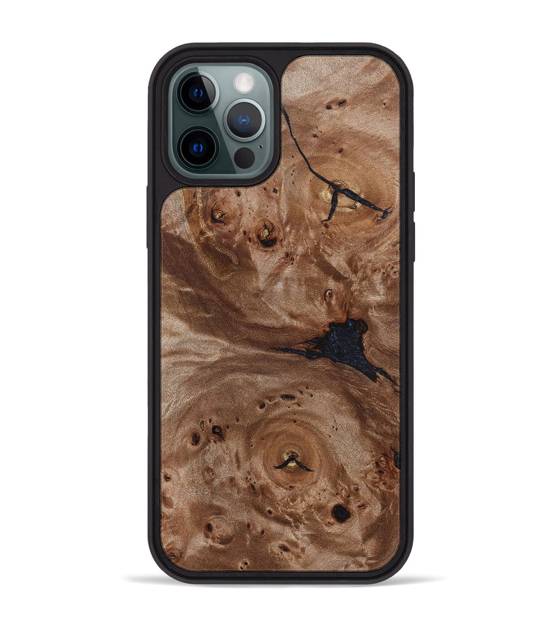 iPhone 12 Pro Max Wood Phone Case - Quiana (Wood Burl, 824936)
