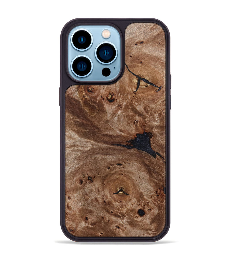 iPhone 14 Pro Max Wood Phone Case - Quiana (Wood Burl, 824936)