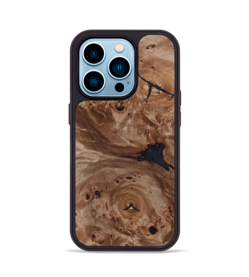 iPhone 14 Pro Wood Phone Case - Quiana (Wood Burl, 824936)