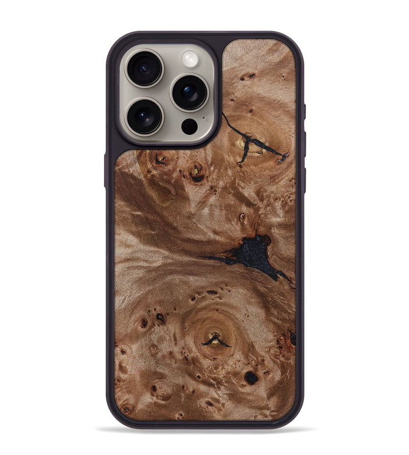 iPhone 15 Pro Max Wood Phone Case - Quiana (Wood Burl, 824936)