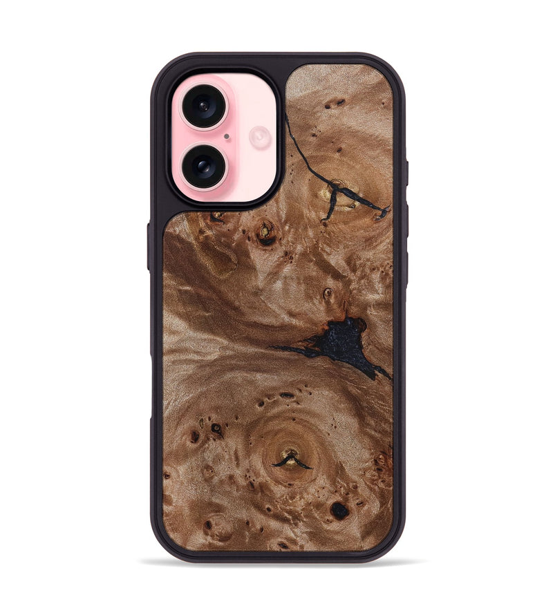 iPhone 16 Wood Phone Case - Quiana (Wood Burl, 824936)