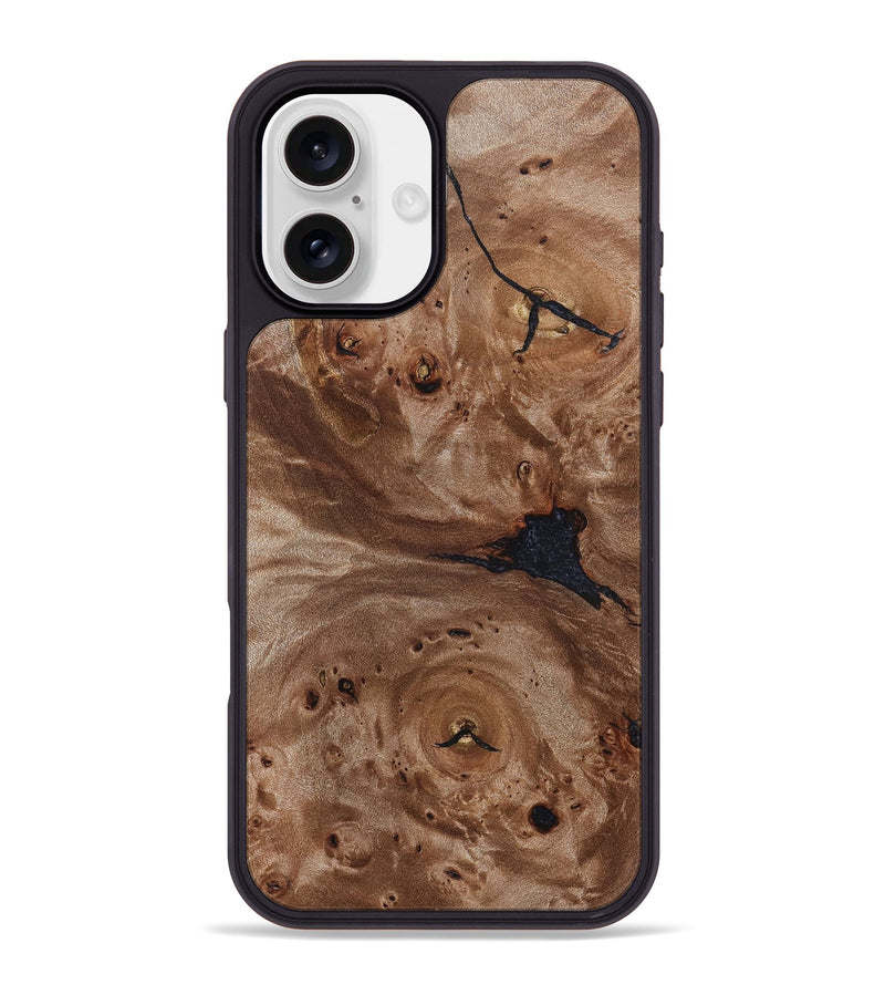 iPhone 16 Plus Wood Phone Case - Quiana (Wood Burl, 824936)