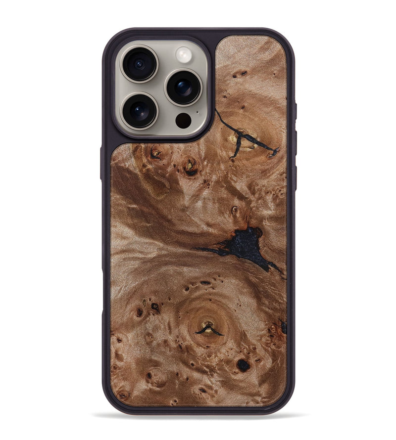 iPhone 16 Pro Max Wood Phone Case - Quiana (Wood Burl, 824936)