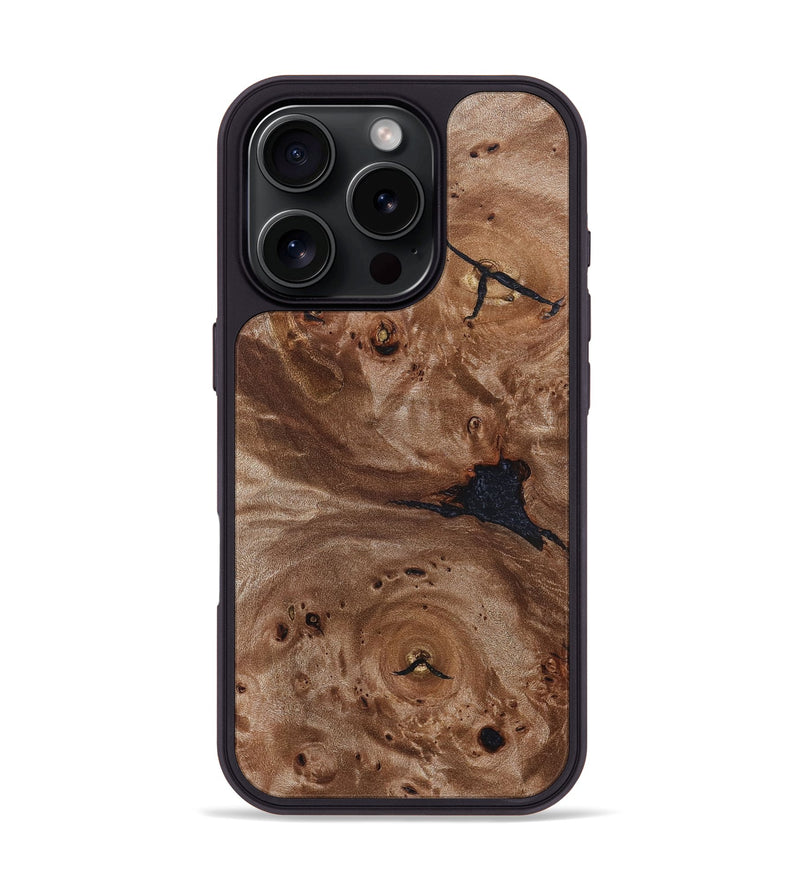 iPhone 16 Pro Wood Phone Case - Quiana (Wood Burl, 824936)