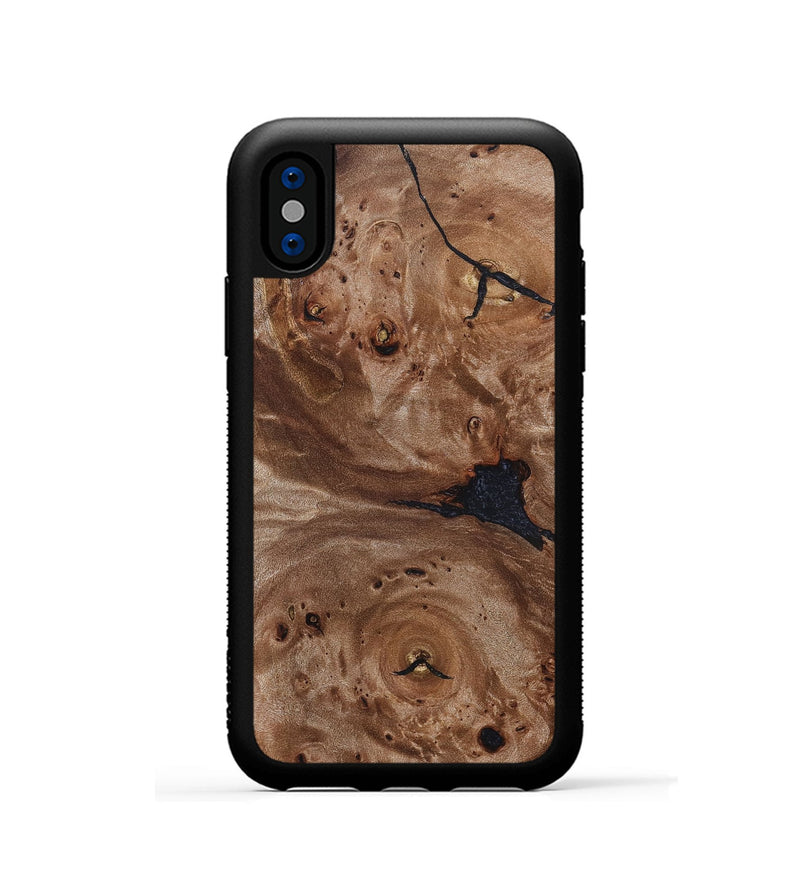 iPhone Xs Wood Phone Case - Quiana (Wood Burl, 824936)