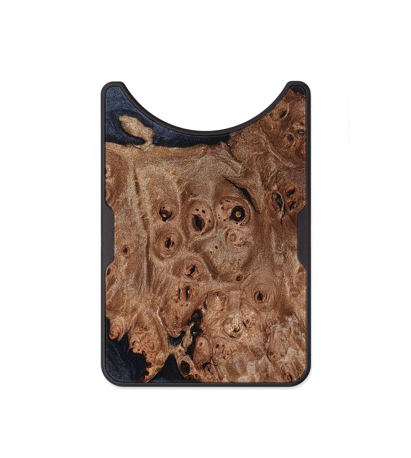 Alloy Wood Wallet - Ryann (Wood Burl, 824937)