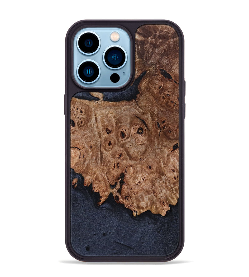 iPhone 14 Pro Max Wood Phone Case - Ryann (Wood Burl, 824937)