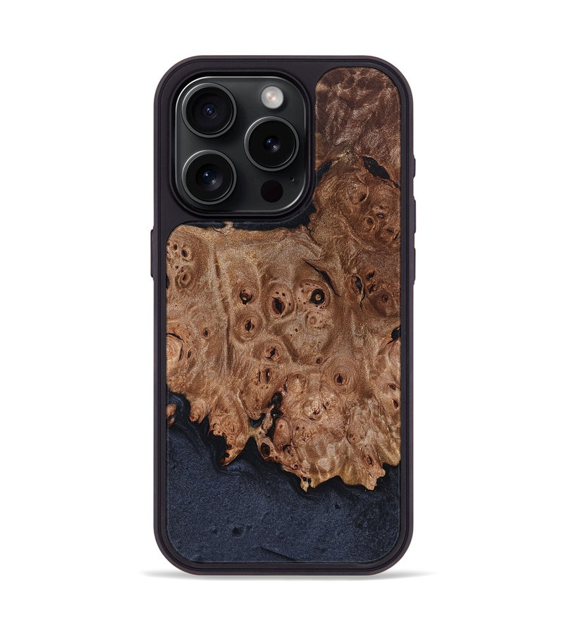 iPhone 15 Pro Wood Phone Case - Ryann (Wood Burl, 824937)