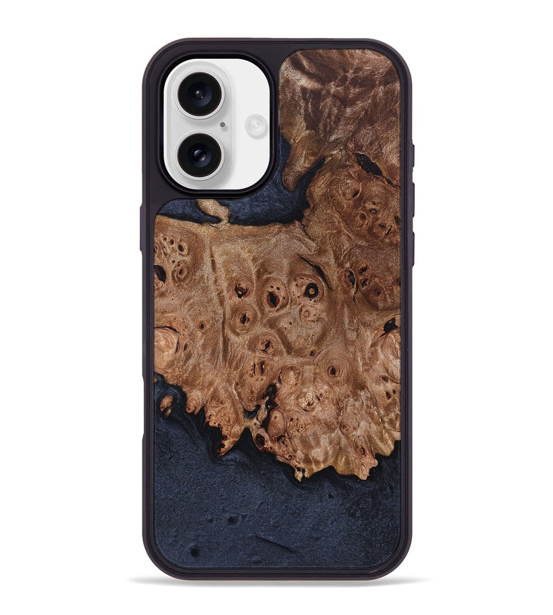 iPhone 16 Plus Wood Phone Case - Ryann (Wood Burl, 824937)