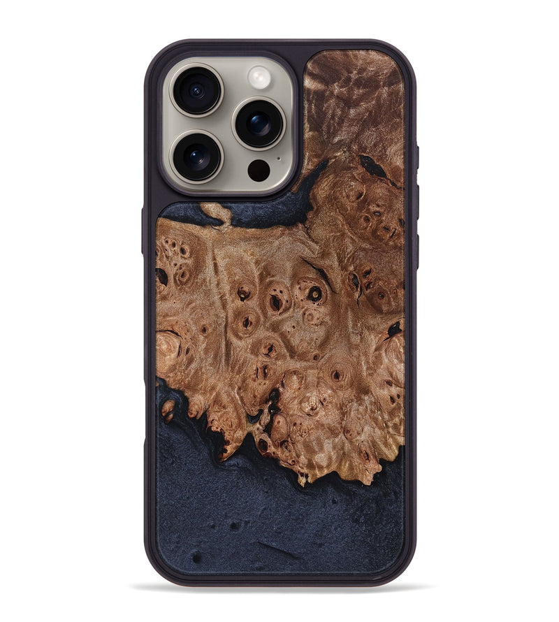 iPhone 16 Pro Max Wood Phone Case - Ryann (Wood Burl, 824937)