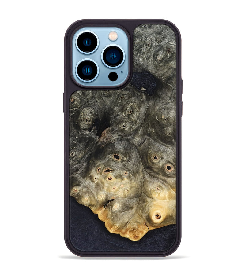 iPhone 14 Pro Max Wood Phone Case - Ashlyn (Wood Burl, 824938)