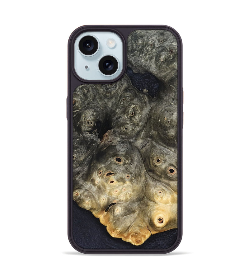 iPhone 15 Wood Phone Case - Ashlyn (Wood Burl, 824938)