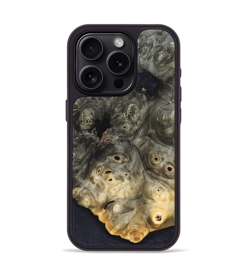 iPhone 15 Pro Wood Phone Case - Ashlyn (Wood Burl, 824938)
