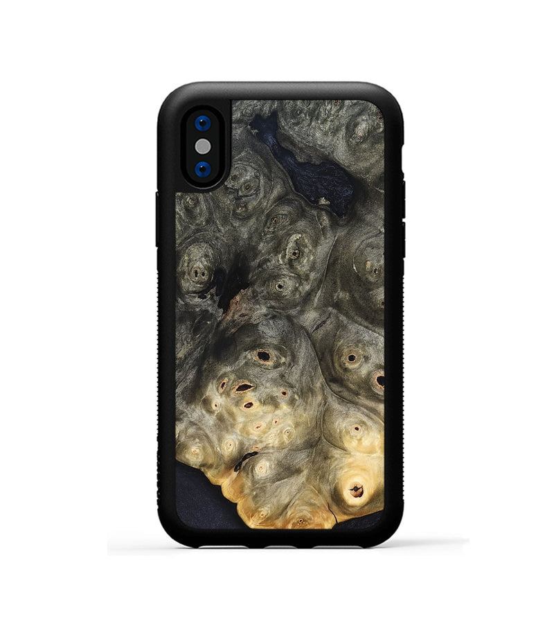 iPhone Xs Wood Phone Case - Ashlyn (Wood Burl, 824938)