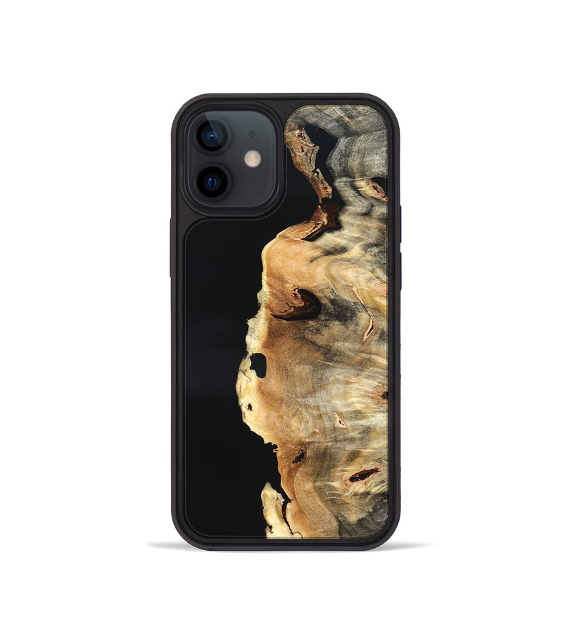 iPhone 12 mini Wood Phone Case - Fannie (Wood Burl, 824939)