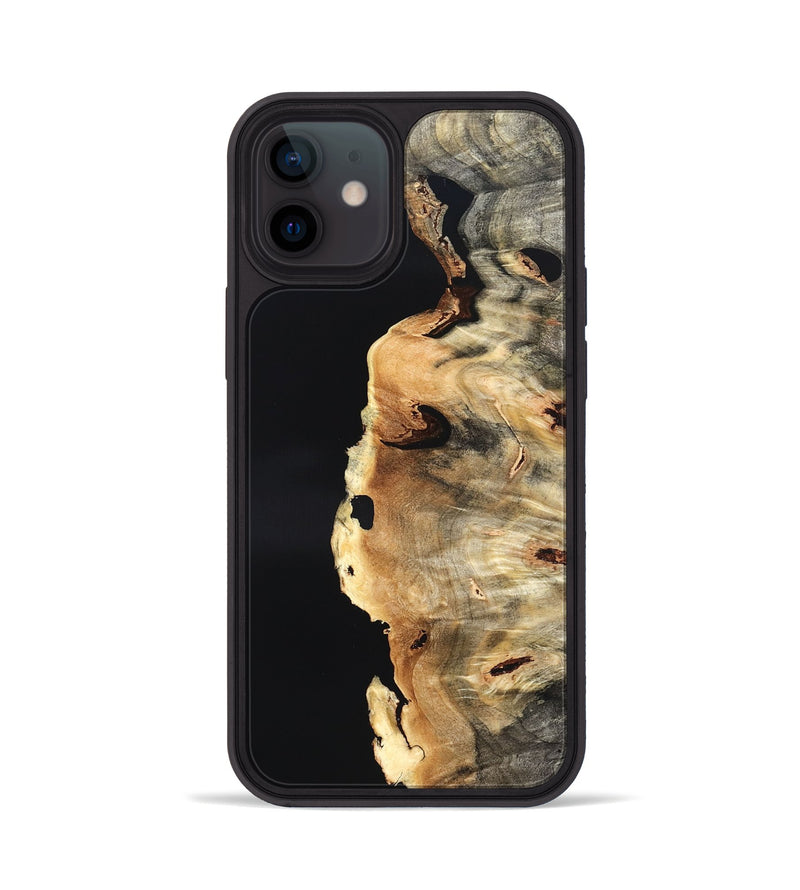 iPhone 12 Wood Phone Case - Fannie (Wood Burl, 824939)