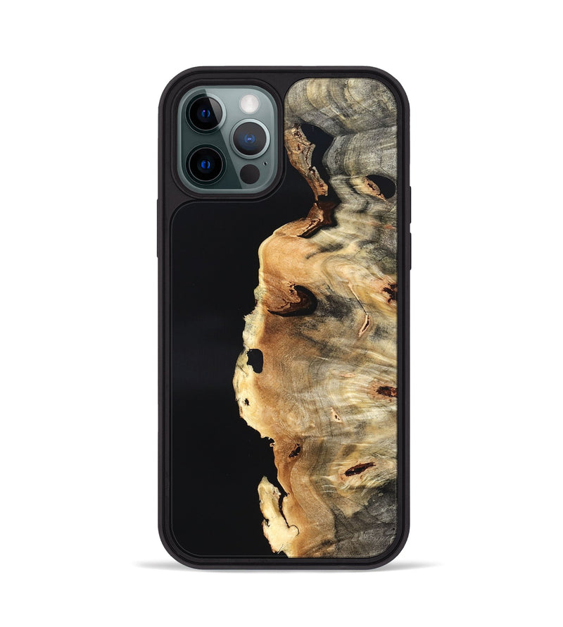 iPhone 12 Pro Wood Phone Case - Fannie (Wood Burl, 824939)