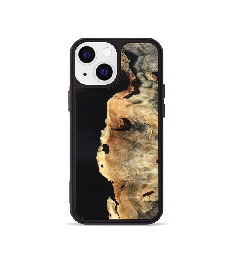 iPhone 13 mini Wood Phone Case - Fannie (Wood Burl, 824939)
