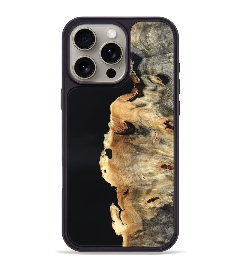 iPhone 16 Pro Max Wood Phone Case - Fannie (Wood Burl, 824939)