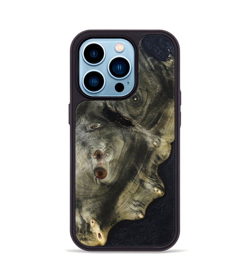 iPhone 14 Pro Wood Phone Case - Dinah (Wood Burl, 824942)