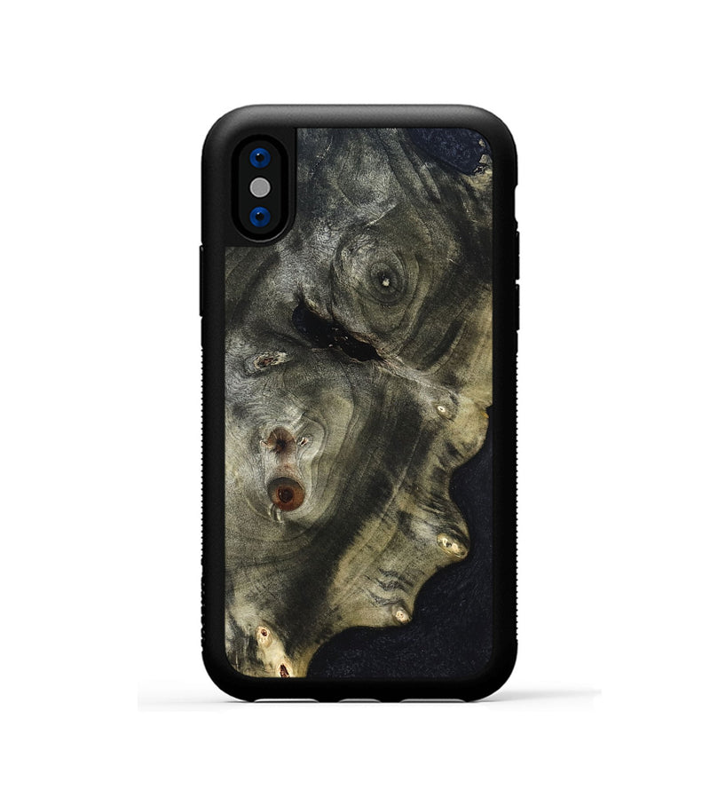 iPhone Xs Wood Phone Case - Dinah (Wood Burl, 824942)