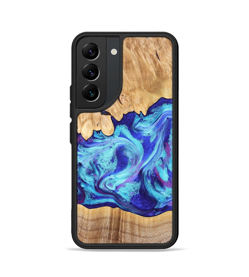 Galaxy S22 Wood Phone Case - Salina (Purple, 824943)