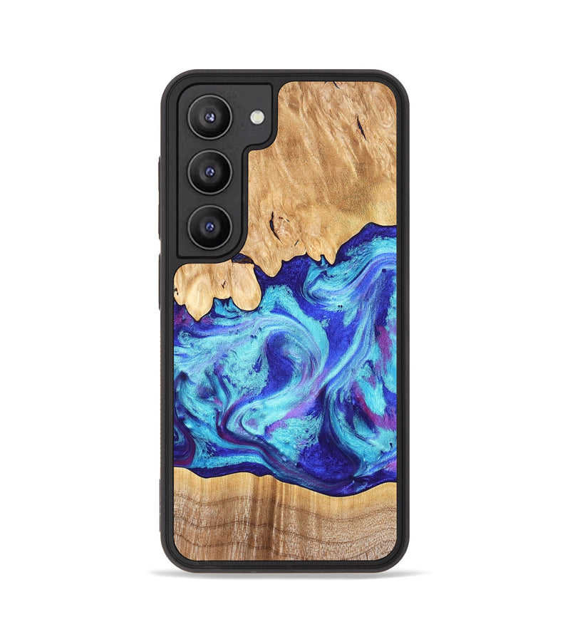 Galaxy S23 Wood Phone Case - Salina (Purple, 824943)