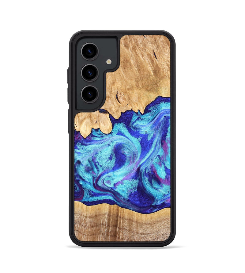 Galaxy S24 Wood Phone Case - Salina (Purple, 824943)