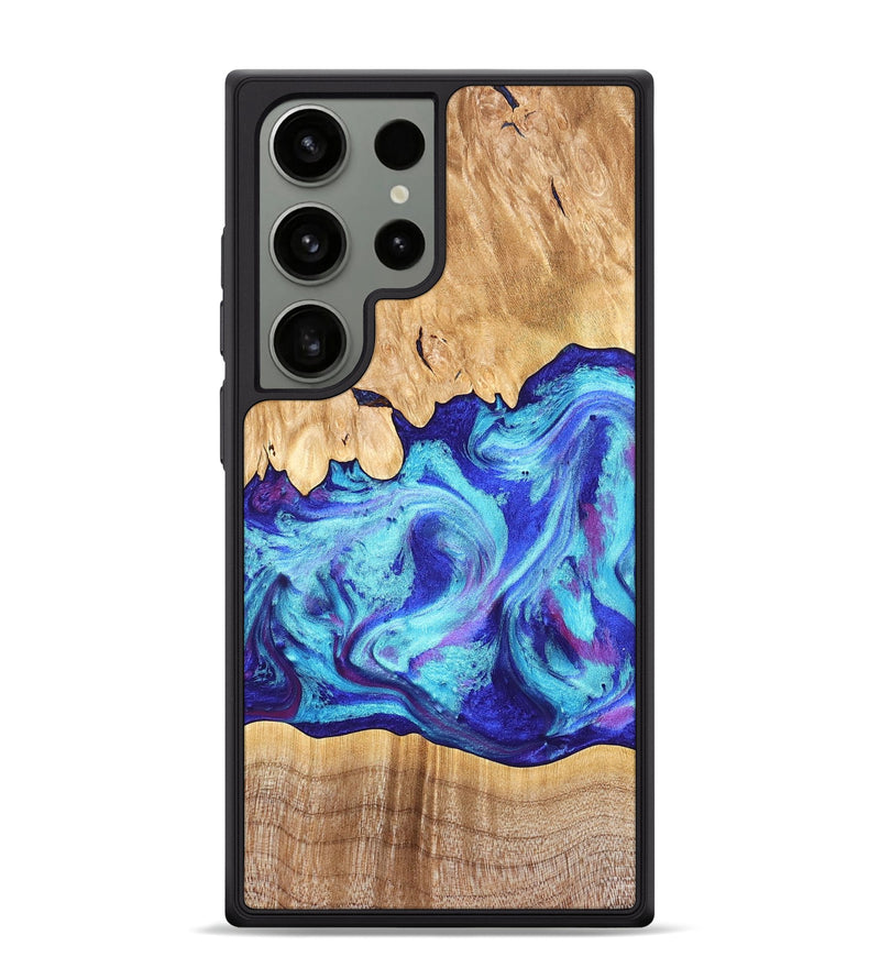 Galaxy S24 Ultra Wood Phone Case - Salina (Purple, 824943)