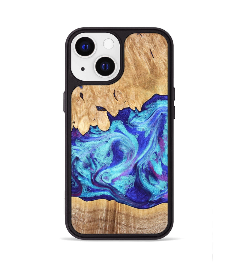iPhone 13 Wood Phone Case - Salina (Purple, 824943)