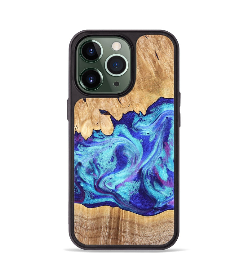 iPhone 13 Pro Wood Phone Case - Salina (Purple, 824943)