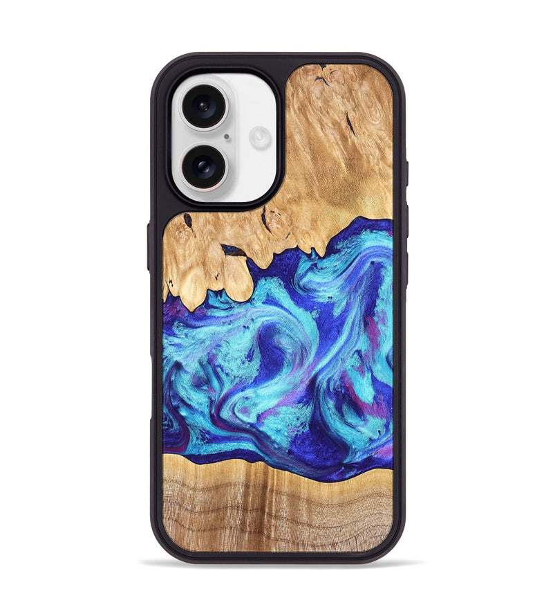 iPhone 17 Wood Phone Case - Salina (Purple, 824943)