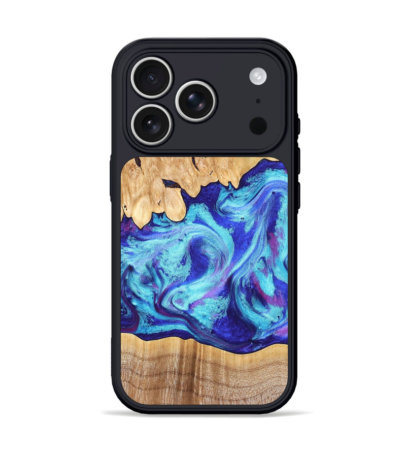 iPhone 17 Pro Wood Phone Case - Salina (Purple, 824943)