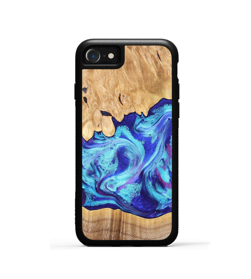 iPhone SE Wood Phone Case - Salina (Purple, 824943)