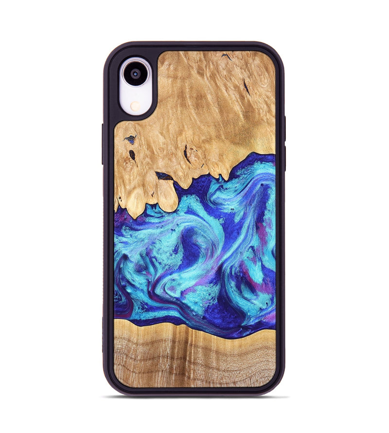 iPhone Xr Wood Phone Case - Salina (Purple, 824943)