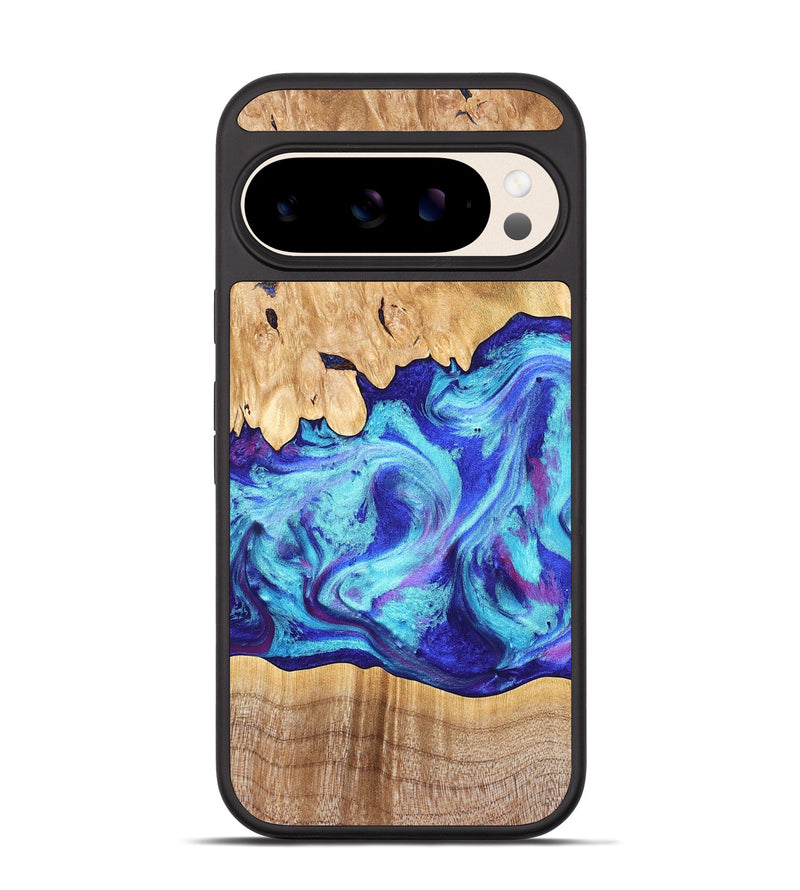 Pixel 10 Wood Phone Case - Salina (Purple, 824943)