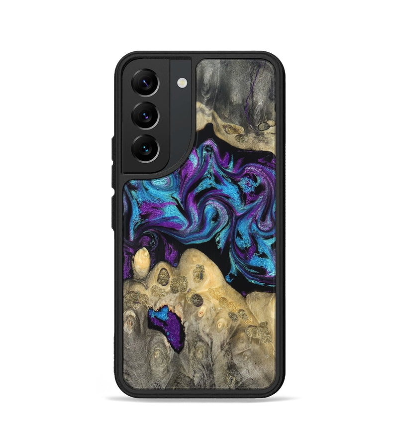 Galaxy S22 Wood Phone Case - Jesiah (Purple, 824945)