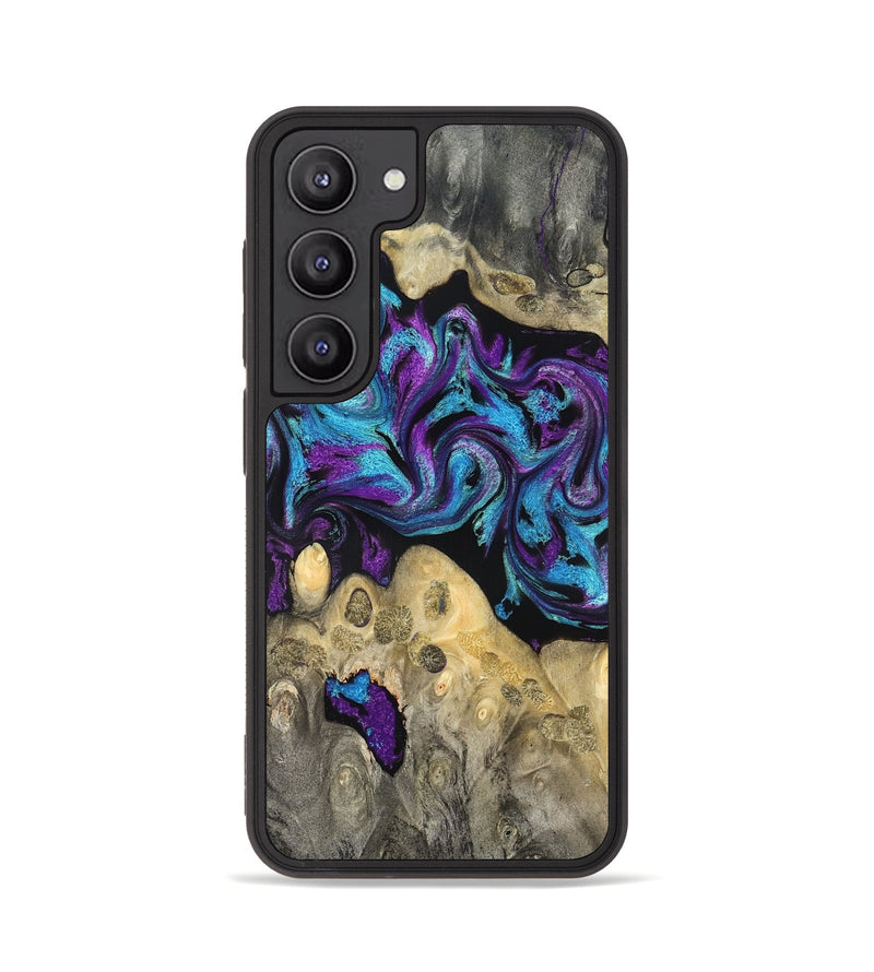 Galaxy S23 Wood Phone Case - Jesiah (Purple, 824945)