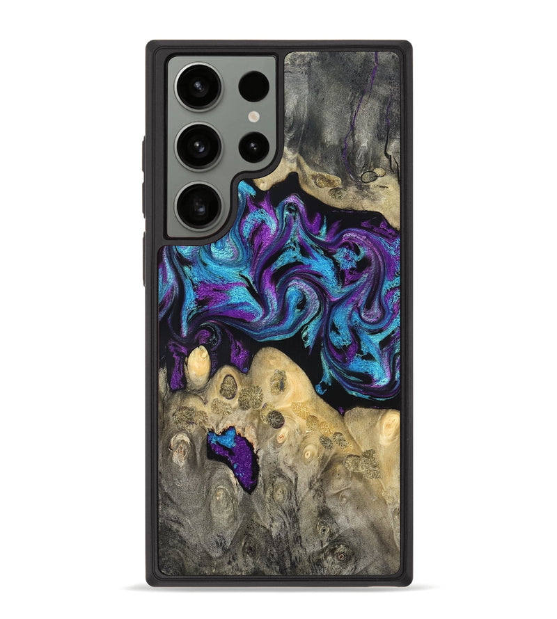 Galaxy S23 Ultra Wood Phone Case - Jesiah (Purple, 824945)